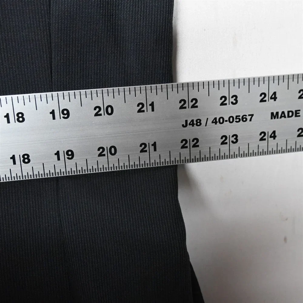 Egara 44R Black Stripe Slim Fit Wool Mens Blazer Suit Jacket Coat‎